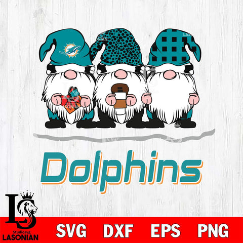 Miami Dolphins Gnomes Coffee Svg Eps Dxf Png File, Digital Download, Instant Download
