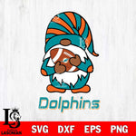 Miami Dolphins Gnomes Football Svg Eps Dxf Png File, Digital Download, Instant Download