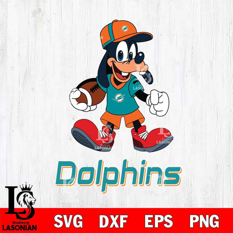 Miami Dolphins Goofy Football Player SVG DXF EPS PNG FILE,NFL Cricut ,Football Digital Download,Instant Download, Silhouette