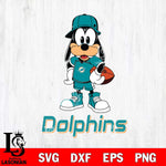 Miami Dolphins Goofy rugby SVG DXF EPS PNG FILE,NFL Cricut ,Football Digital Download,Instant Download, Silhouette