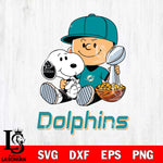 Miami Dolphins Peanuts Snoopy Champion football SVG DXF EPS PNG FILE,Snoopy File Cut, Nfl Digital Download,Instant Download, Silhouette