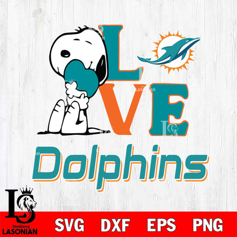 Miami Dolphins Snoopy Sport 10 Svg Eps Dxf Png File, NFL svg, Digital Download, Instant Download