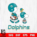 Miami Dolphins Snoopy Sport Svg Eps Dxf Png File, NFL svg, Digital Download, Instant Download