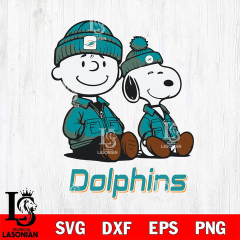 Miami Dolphins Snoopy Sport 6 Svg Eps Dxf Png File, Cut file Digital Download ,Instant Download, Cricut File