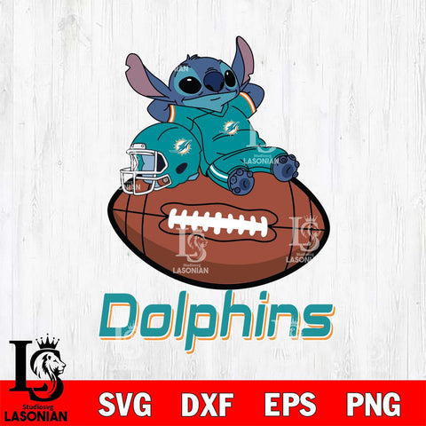 Miami Dolphins Stitch Big NFL football SVG DXF EPS PNG FILE, NFL File Cut, Digital Download,Instant Download, Silhouette, Cricut