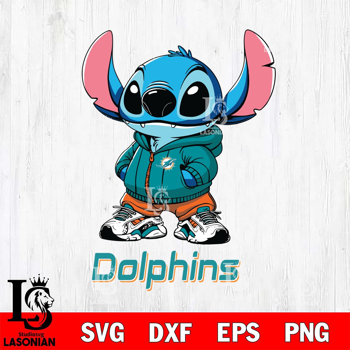 Miami Dolphins Stitch Disney NFL – lasoniansvg