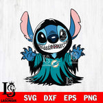 Miami Dolphins Stitch Ghost Football Svg Eps Dxf Png File, NFL svg, Digital Download, Instant Download