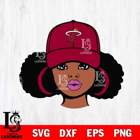 Miami Heat Girls sport 1 Svg Eps Dxf Png File, Digital Download, Instant Download