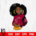 Miami Heat Girls sport 6 Svg Eps Dxf Png File, Digital Download, Instant Download
