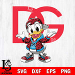 Miami Marlins Dolce And Gabbana Donald Duck Disney Svg Eps Dxf Png File, Digital Download, Instant Download