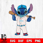 Miami Marlins Stitch Bat Shoulder SVG DXF EPS PNG FILE, MLB File Cut, Digital Download,Instant Download, Silhouette, Stitch Cricut