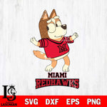 Miami RedHawks Chilli Dance Svg Eps Dxf Png File, Digital Download, Instant Download
