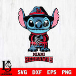 Miami RedHawks Stitich Freddy Krueger Svg Eps Dxf Png File, NCAA svg, Digital Download, Instant Download