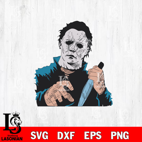 Michael Myers Social distancing and wearing a mask in public since 1978 Svg Eps Dxf Png File, Digital Download, Instant Download