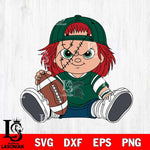 Michigan State Spartans Chucky Horror 11 Svg Eps Dxf Png File, NCAA svg, Digital Download, Instant Download