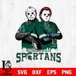 Michigan State Spartans Jason Voorhees 8 Svg Eps Dxf Png File, Digital Download