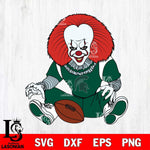 Michigan State Spartans Pennywise Horror Sport 6 Svg Eps Dxf Png File, Digital Download