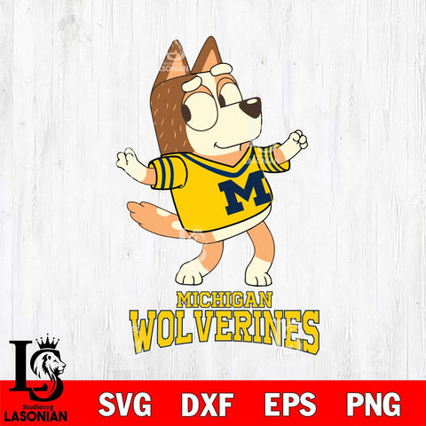 Michigan Wolverines Chilli Dance Svg Eps Dxf Png File, Digital Download, Instant Download