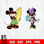 Mickey Mouse Beach SVG DXF EPS PNG FILE, Graduation File Cut, Digital Download,Instant Download, Silhouette, Cricut