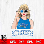 Middle Tennessee Blue Raiders And Taylor Swift Fan Svg Eps Dxf Png File, Digital Download, Instant Download