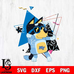 Middle Tennessee Blue Raiders Bluey 4 Svg Eps Dxf Png File, Digital Download, Instant Download