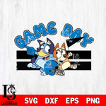 Middle Tennessee Blue Raiders Game Day Bluey Svg Eps Dxf Png File, Digital Download, Instant Download