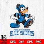 Middle Tennessee Blue Raiders Goofy Cool Sport SVG DXF EPS PNG FILE,NCAA svg ,Football Digital Download,Instant Download, Silhouette