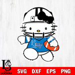Middle Tennessee Blue Raiders Hello Kitty sport 8 Svg Eps Dxf Png File, NCAA svg, Digital Download, Instant Download