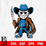 Middle Tennessee Blue Raiders Jason Voorhees Horror Svg Eps Dxf Png File, NCAA svg, Digital Download, Instant Download