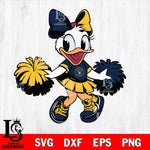 Milwaukee Brewers Daisy Duck Cheerleader Svg Eps Dxf Png File, Digital Download, Instant Download