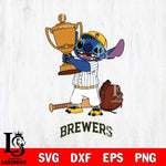 Milwaukee Brewers Stitch Baseball Champion SVG DXF EPS PNG FILE, MLB File Cut, Digital Download,Instant Download, Silhouette, Stitch Cricut