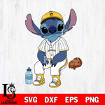 Milwaukee Brewers Stitch resting SVG DXF EPS PNG FILE, MLB File Cut, Digital Download,Instant Download, Silhouette, Stitch Cricut