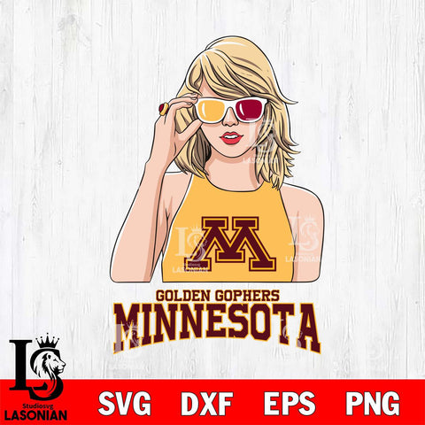 Minnesota Golden Gophers And Taylor Swift Fan Svg Eps Dxf Png File, Digital Download, Instant Download