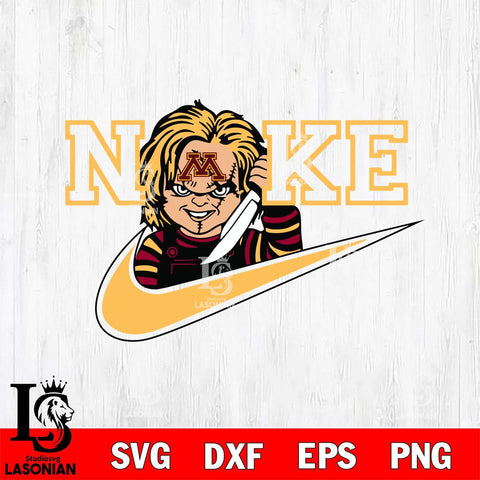 Minnesota Golden Gophers Chucky Nike Svg Eps Dxf Png File, Digital Download, Instant Download