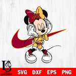 Minnesota Golden Gophers Cute Minnie Mouse Dancing Svg Eps Dxf Png File, NCAA svg, Digital Download, Instant Download
