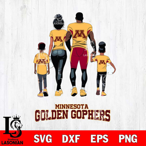 Minnesota Golden Gophers Family Love Rugby SVG DXF EPS PNG FILE,NCAA SVG, Father day Digital Download,Instant Download, Silhouette