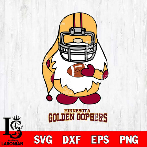 Minnesota Golden Gophers Gnomes Christmas Svg Eps Dxf Png File, Digital Download, Instant Download