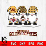 Minnesota Golden Gophers Gnomes Coffee Svg Eps Dxf Png File, Digital Download, Instant Download