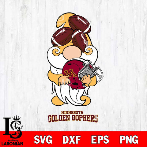 Minnesota Golden Gophers Gnomes Helmet Svg Eps Dxf Png File, Digital Download, Instant Download