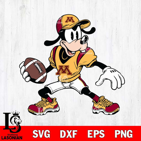 Minnesota Golden Gophers Goofy Svg Eps Dxf Png File, NCAA svg, Digital Download, Instant Download