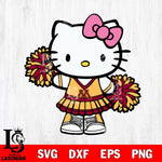 Minnesota Golden Gophers Hello Kitty Cheerleader 11 Svg Eps Dxf Png File, Digital Download, Instant Download