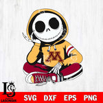 Minnesota Golden Gophers Jack Skellington halloween Svg Eps Dxf Png File, NCAA svg, Digital Download, Instant Download