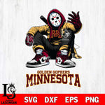 Minnesota Golden Gophers Jason Voorhees Halloween SVG Svg Eps Dxf Png File, Digital Download, Instant Download