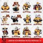 Minnesota Golden Gophers Jason Voorhees NCAA Bundle 12 SVG Svg Eps Dxf Png File, Digital Download