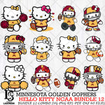 Minnesota Golden Gophers NCAA Bundle 12 Svg Eps Dxf Png File, NCAA svg, Digital Download, Instant Download