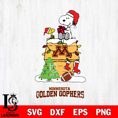 Minnesota Golden Gophers Snoopy Sport 11 Svg Eps Dxf Png File, Digital Download