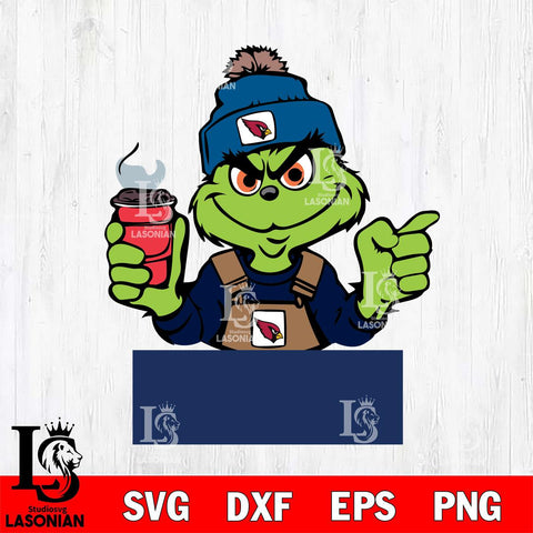 Minnesota Timberwolve Grinch with coffee Svg Eps Dxf Png File, Digital Download, Instant Download
