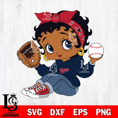 Minnesota Twins Betty Boop MLB Svg Eps Dxf Png File,MLB svg, Digital Download, Instant Download