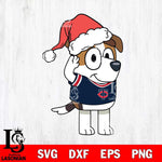 Minnesota Twins Bluey Jack Christmas Svg Eps Dxf Png File, Digital Download, Instant Download
