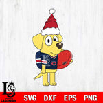 Minnesota Twins Bluey Lucky Christmas Svg Eps Dxf Png File, Digital Download, Instant Download